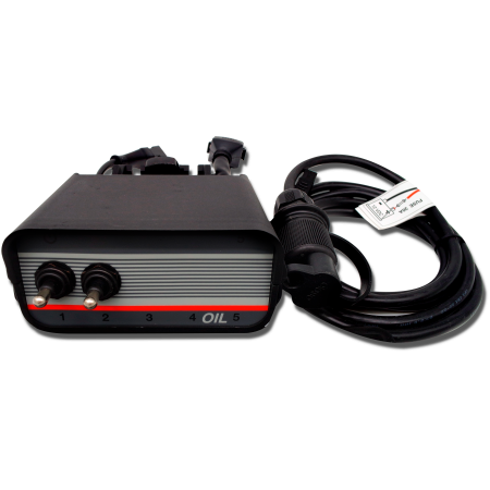 PANEL STERUJĄCY ROZDZIELACZA CETOP 12V/ 24V 2 PRZYCISKI